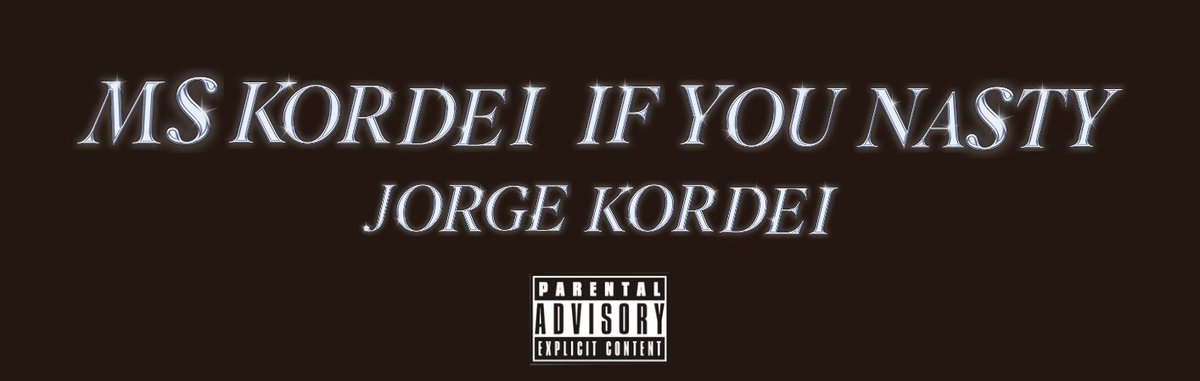 korderitas's tweet photo. Ms. Kordei anuncia su quinto álbum de estudio por el nombre "Ms Kordei If You Nasty" para este 2024 🥂 https://t.co/pTsTXSR2LZ