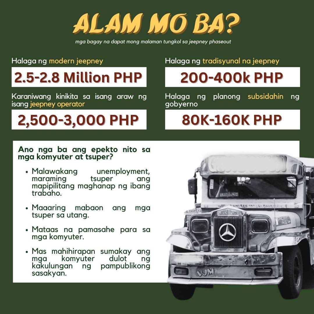 xsoyoull's tweet photo. SA LABAN NG TSUPER, KASAMA ANG KOMYUTER!

#MarcosPahirap
#NoToPUVPhaseout
#CommutersFightBack
#NoToJeepneyPhaseout 
#TransportWorkersFightBack
#NoToPUVModernizationProgram 
#AngLabanNgTsuperAyLabanNgKomyuter

rt, likes, qrt to spread ‼️‼️ https://t.co/Itkdx32uQo