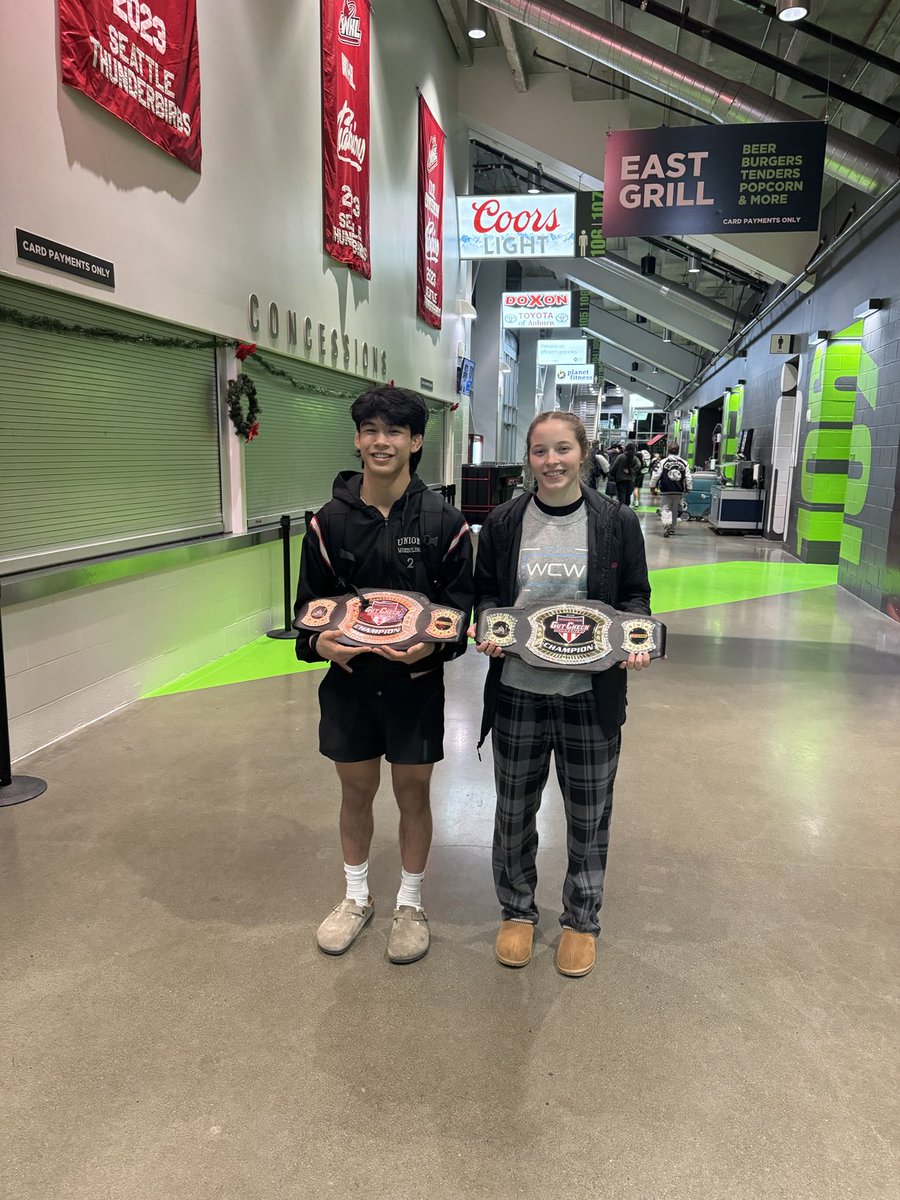 Nice work you too… gut check champions