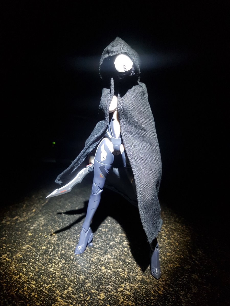 TheLocalBard's tweet image. Bad news: you&apos;re her target.

#SnailShellStudio #SnailShellAssassin #Assassin #Cloak #ToyPhotography @wozhike