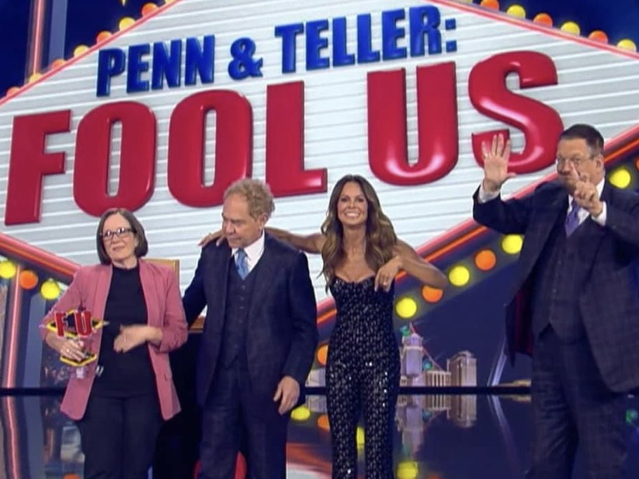 Thank you <a href="/pennjillette/">Penn Jillette</a>, <a href="/MrTeller/">Teller</a> and <a href="/brookeburke/">Brooke Burke</a>  for another fun season. Always a pleasure 🥰
