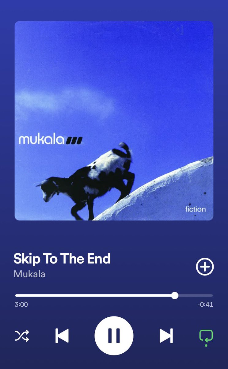 #OurRadioDec2023
DAY 30

“Skip To The End” - Mukala
#FlipThePagesAndThen

*’Cause everybody wants to know the way the world is going to go*

#CCMTwitter

youtu.be/JEuO_rc7ZrM?si…