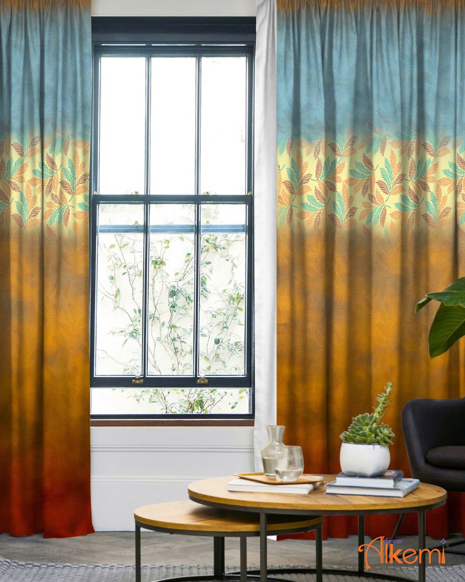 AlkemiD's tweet photo. Infuse every room with a burst of color and style! Explore the vibrant symphony of Alkemi Decor's curtain collection as it dances through different spaces, adding a touch of personality to each corner. 
Which room speaks to your vibe?

#HomeDesign #curtain #curtains #instadecor https://t.co/BbQLgLZvjK
