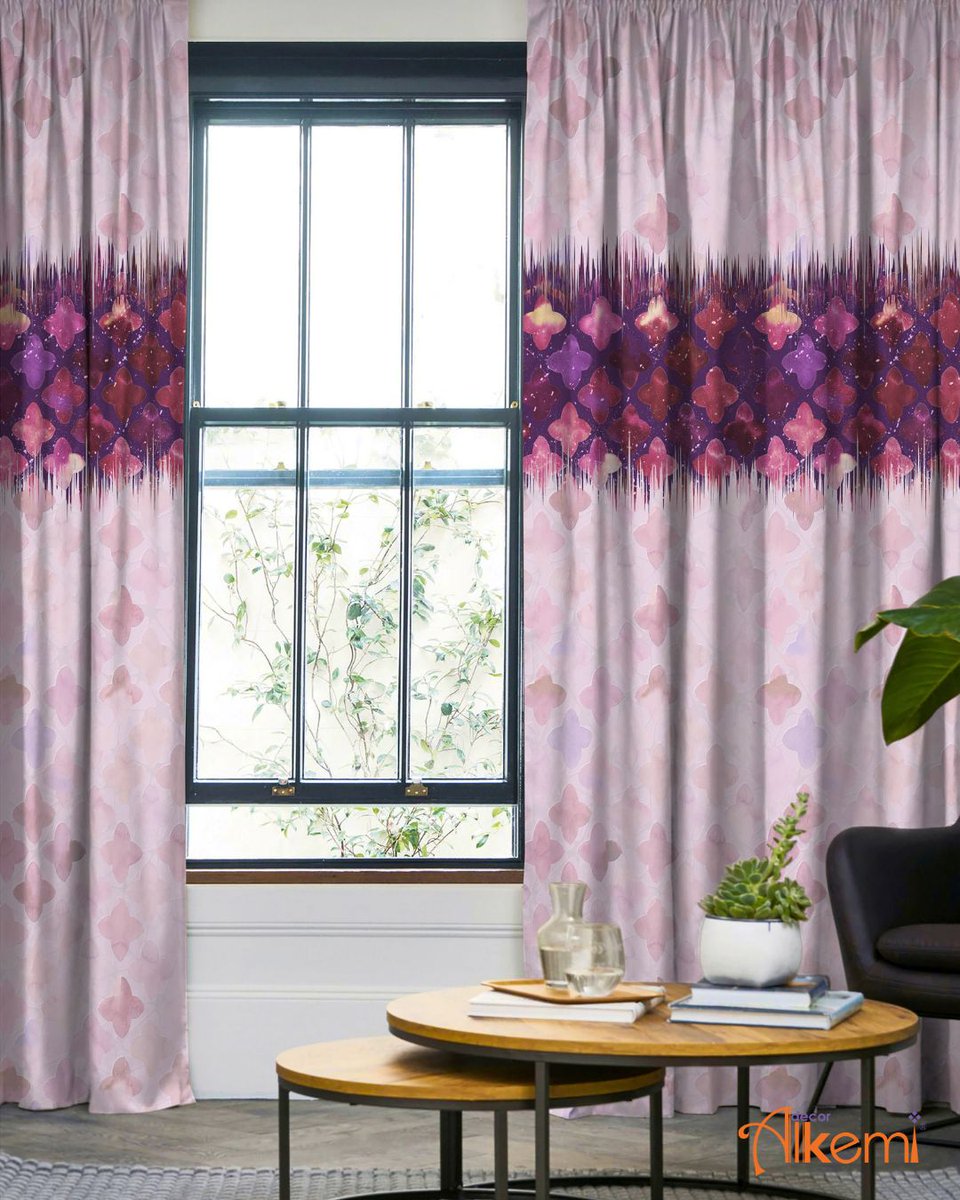 AlkemiD's tweet photo. Infuse every room with a burst of color and style! Explore the vibrant symphony of Alkemi Decor's curtain collection as it dances through different spaces, adding a touch of personality to each corner. 
Which room speaks to your vibe?

#HomeDesign #curtain #curtains #instadecor https://t.co/BbQLgLZvjK