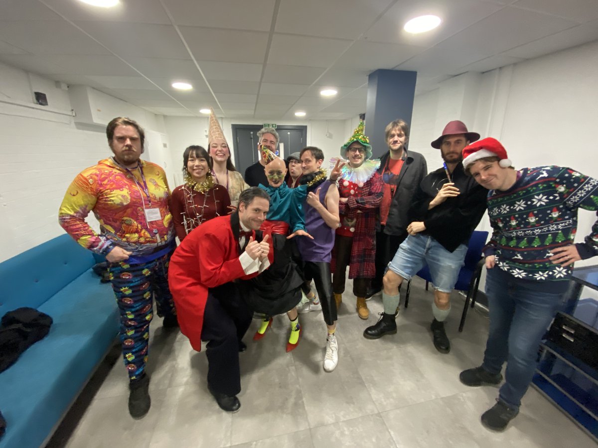 Neil Luck (@neilluck) on Twitter photo Tonight Adam de la Cour's experimental radio pantomime "Oh Bobby!" goes out on <a href="/BBCRadio3/">BBC Radio 3</a>'s The New Music Show.
Was happy to join this gang of reprobates as Prince Flariant, the effusively polite aristocratic flasher.
10pm GMT
bbc.co.uk/programmes/m00… Tonight Adam de la Cour's experimental radio pantomime "Oh Bobby!" goes out on <a href="/BBCRadio3/">BBC Radio 3</a>'s The New Music Show.
Was happy to join this gang of reprobates as Prince Flariant, the effusively polite aristocratic flasher.
10pm GMT
bbc.co.uk/programmes/m00…