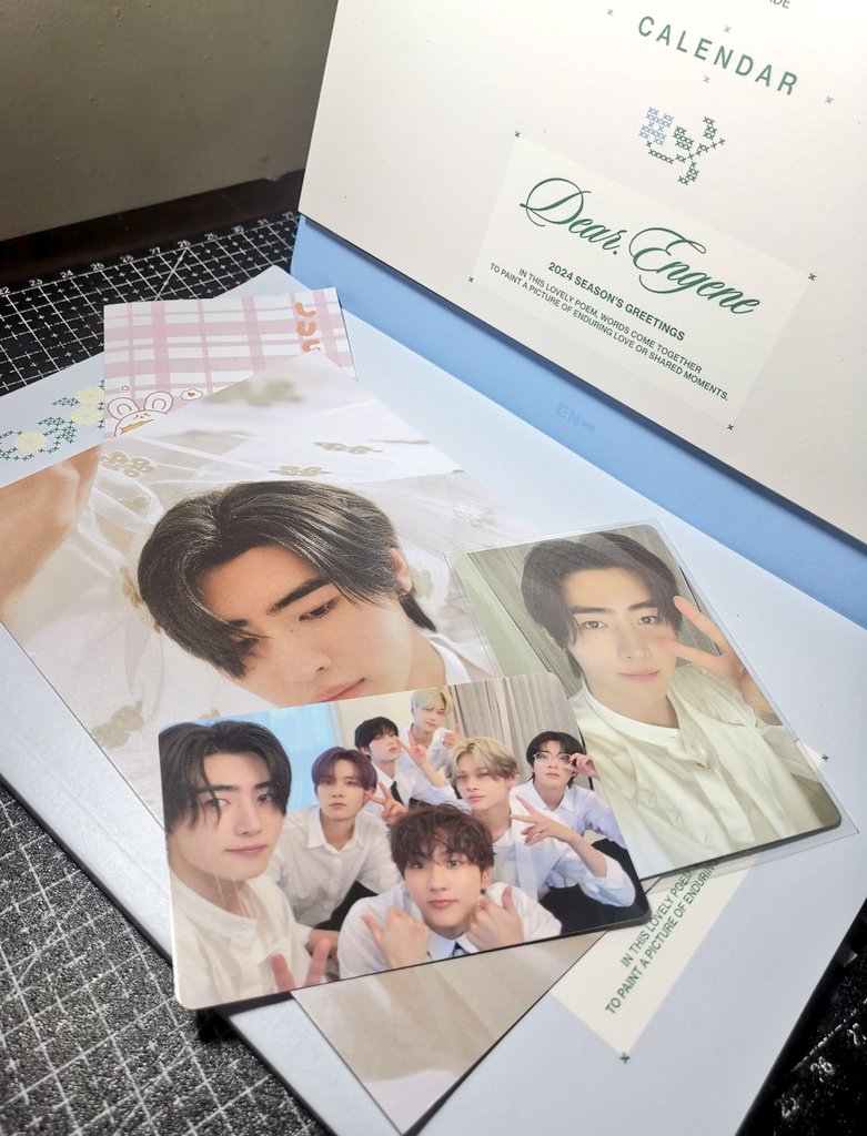 mlky_noir's tweet photo. [ ✉ .𖥔 ݁ ˖⎯  #migibudols ]
   ⤷ from: #thankstoyanaqt

     hii @ily7cuties, enhypen sg24 finally came home .ᐟ tysm for the for the smooth transaction + for packing it safely. happy holidays to you~ >ᴗ< ♡ https://t.co/rFwkds4lpB