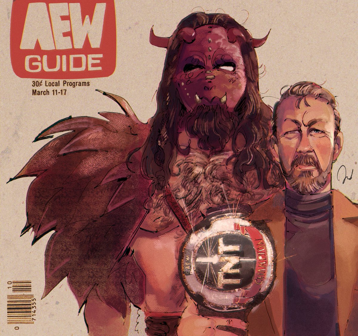 idk i really liked when lucha and christian were attatched 2 the hIP hehe..🧡🦕 #WorldsEnd