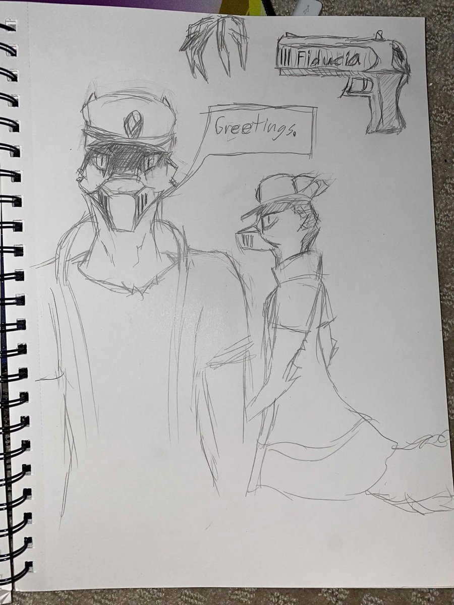 References I made for myself awhile ago when I was strugglin to draw Tetsaren the way he is in a story I have in mind. He was supposed to be just a Sona but the situation evolved very quickly in my head.  
#furryart