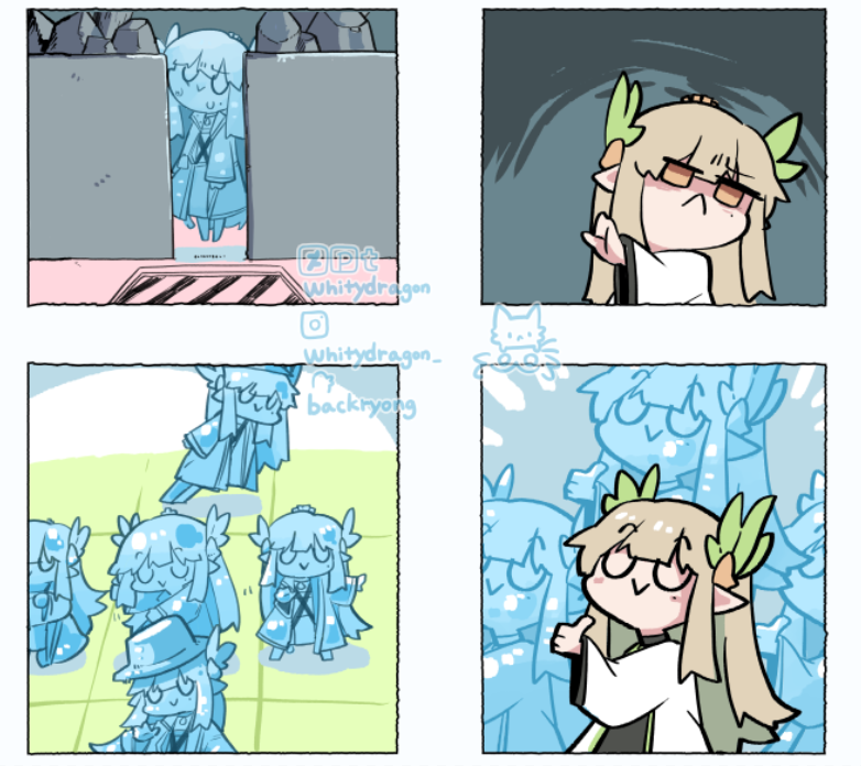 please give her enough space
#ARKNIGHTS 