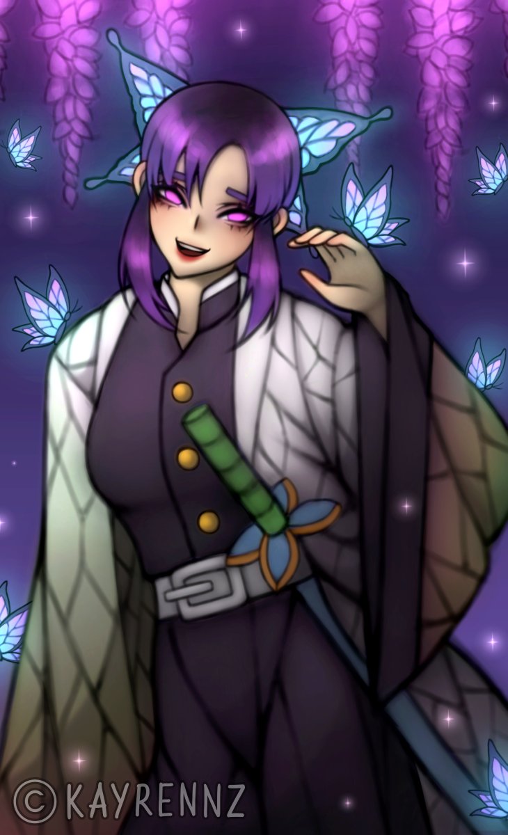 Shinobu Kocho Fan Art
#demonslayer #鬼滅の刃