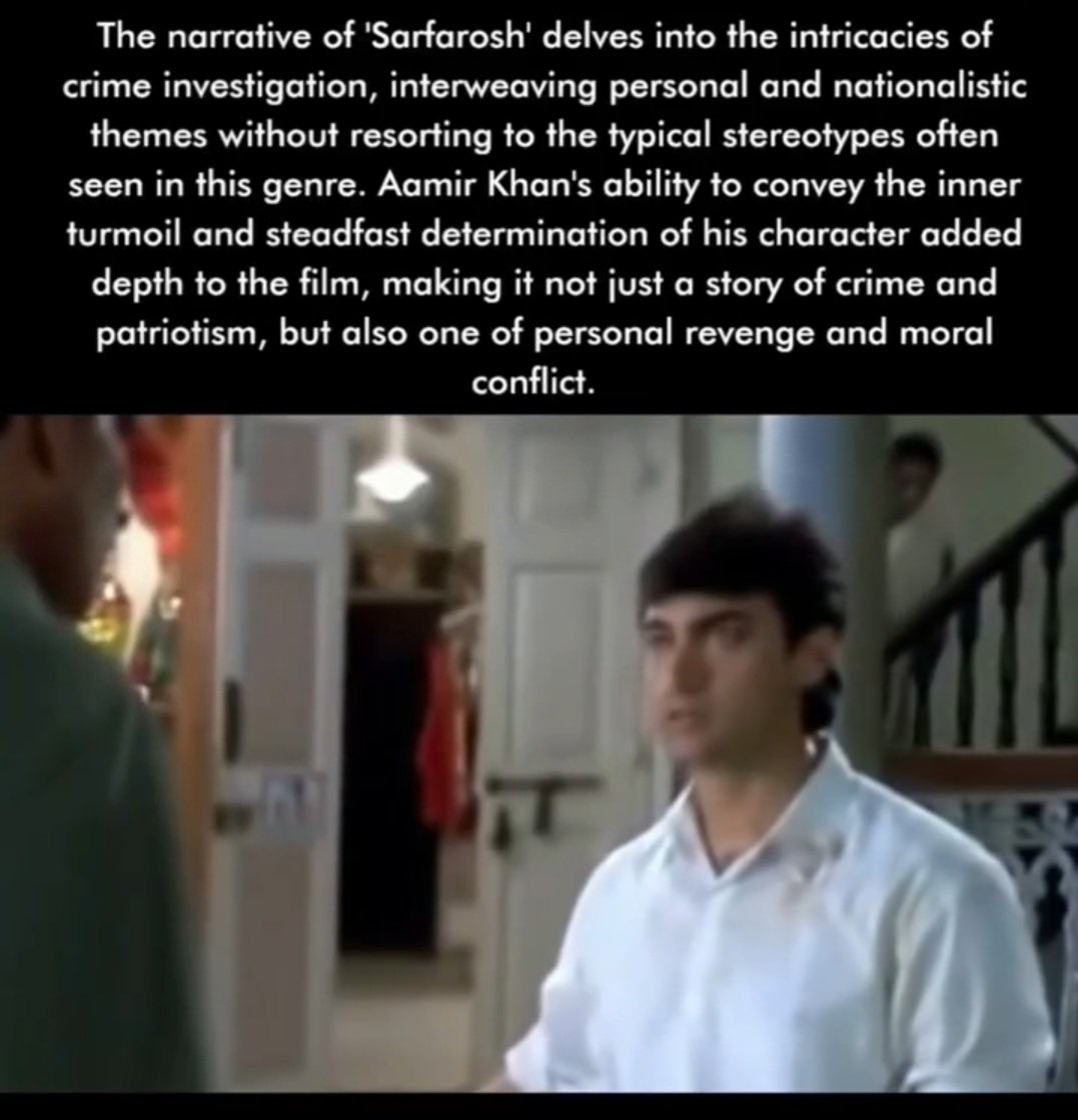 TellesSaito's tweet photo. One of the best action thriller of all time - Sarfarosh (1999). There's no such script anymore.. #instaRepost @thefanstory https://t.co/4xOaXL68QC