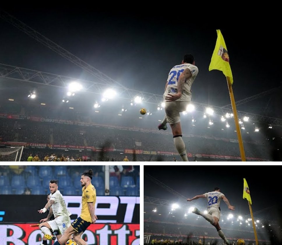 sportstickz's tweet photo. #SerieA | Full Time
Genoa 1-1 Inter
R. Drăgușin 45+7 M. Arnautović 42
WHAT A GAME
It's a draw Genoa & Milan by an Equalizer from Radu in 1st half end & Marko scored for Milan
#GENINT #Genoa #GenoaInter #InterGenoa #INTGEN #Inter #InterMilan #INT https://t.co/MxRlEHrUBd