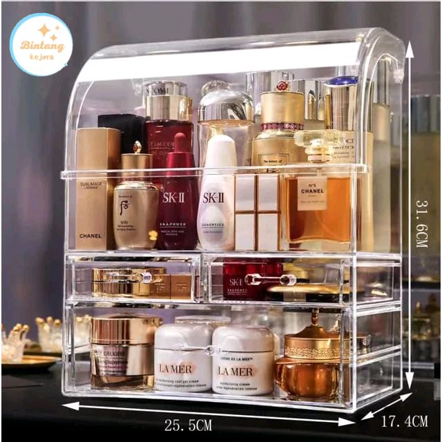 dheeeeeey's tweet photo. Cek Rak Kosmetik Dengan Laci Anti Debu Acrylic Storage dengan harga Rp152.000. Dapatkan di Shopee sekarang! https://t.co/j8WrWMdyVX https://t.co/EvZwFZnu6t
