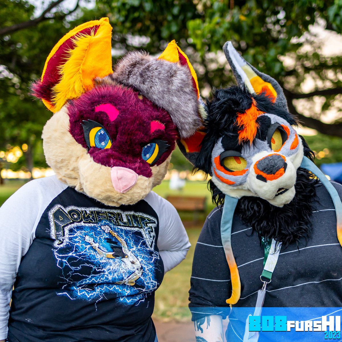 808FursHI's tweet photo. Furries taking over the park, as usual
01 + 02 + 03
#808FursHI #808Furs #HawaiiFur #Fursuit #Fursuiting #Furry #808FurryEvents #Hawaii #Day #Outdoor #Oahu #MagicIsland #FursuitFriday https://t.co/7KgFrXBvMa