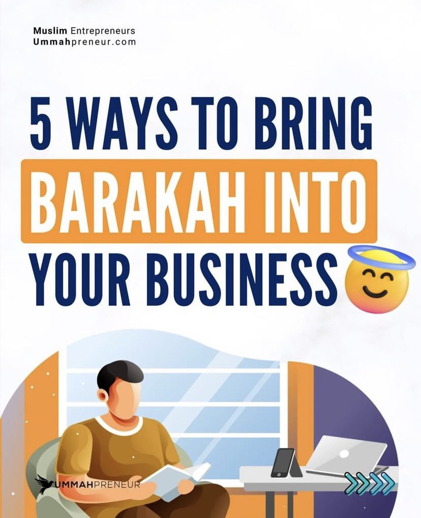 5 ways to bring Barakah (blessings) into your business
