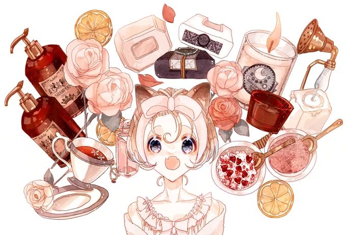 #2023年自分が選ぶ今年の4枚 枚数は少なかったのですが、モチーフと向き合ったり、苦手を克服しようと実験したり、自分なりの課題をゆっくり乗り越えつつ描けました。来年はよりパワーアップしたい…いや、します～! 