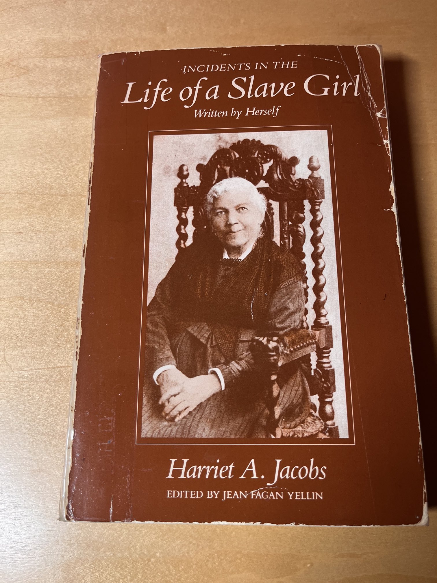 Sapphire on X: One of the most important books for me as an African  American woman writer. Notice where she proudly says, WRITTEN BY HERSELF.  Until Jacobs published her book white female