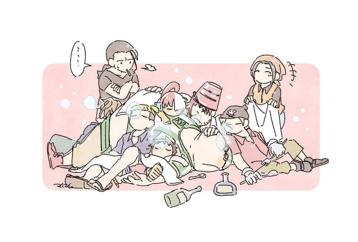 #今年の4枚
他のジャンルも色々描けて良い年だった。 