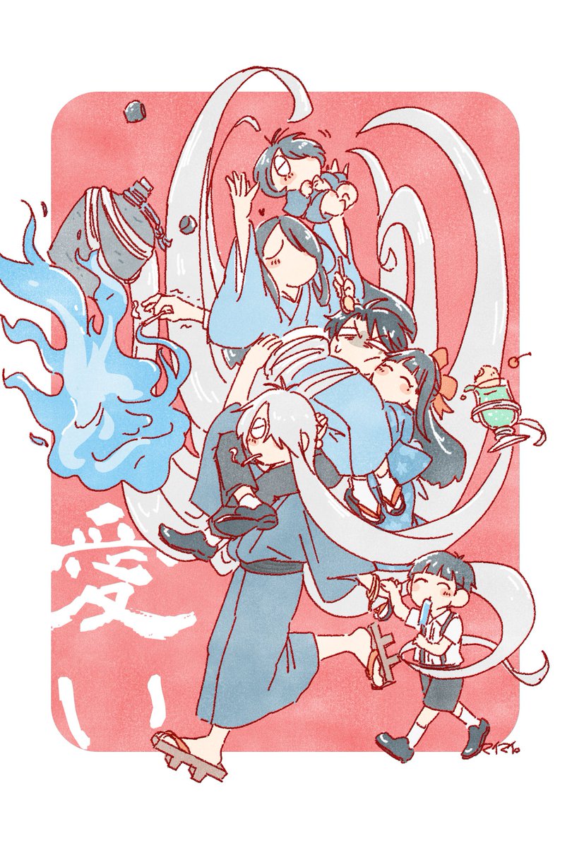 #今年の4枚
他のジャンルも色々描けて良い年だった。 