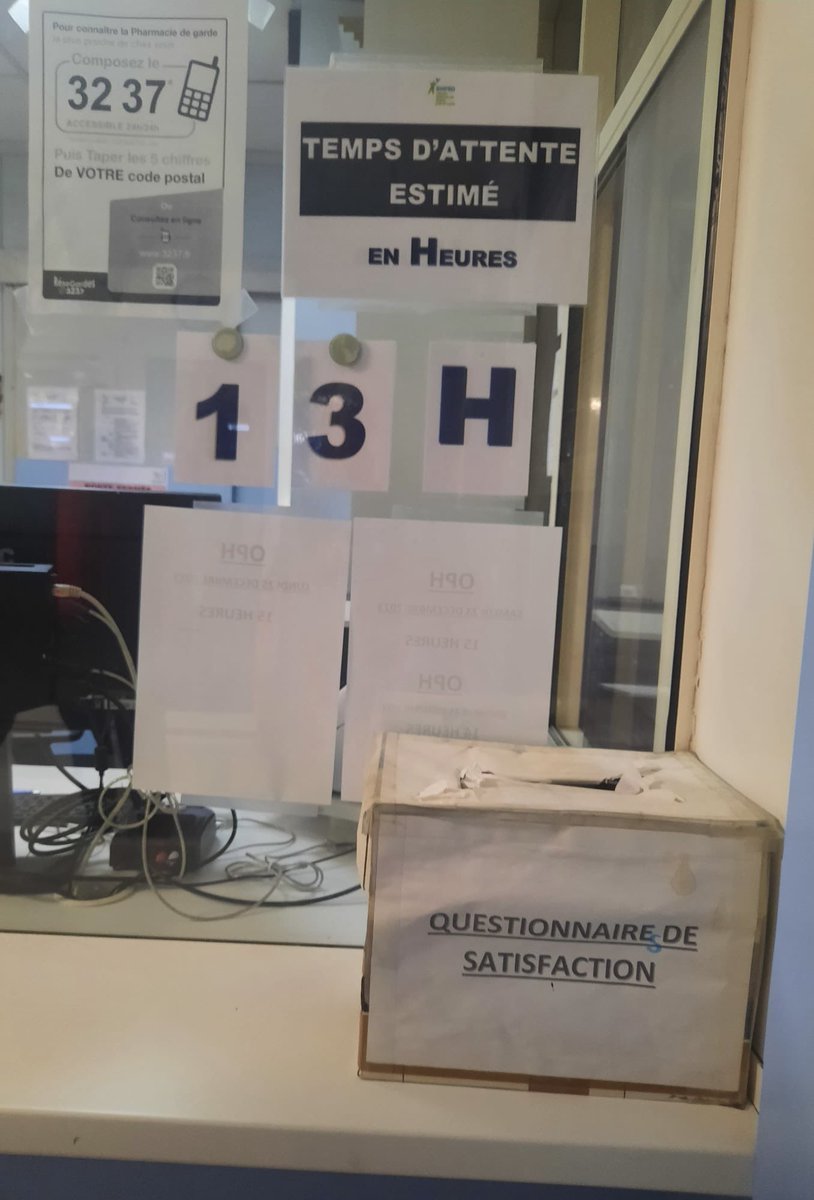 On vous le remet tellement le temps d’attente aux urgences s’allonge un peu partout en France durant cette période de fin d’année : vacances, lits fermés, épidémies hivernales, manque de personnel médical et de soignants