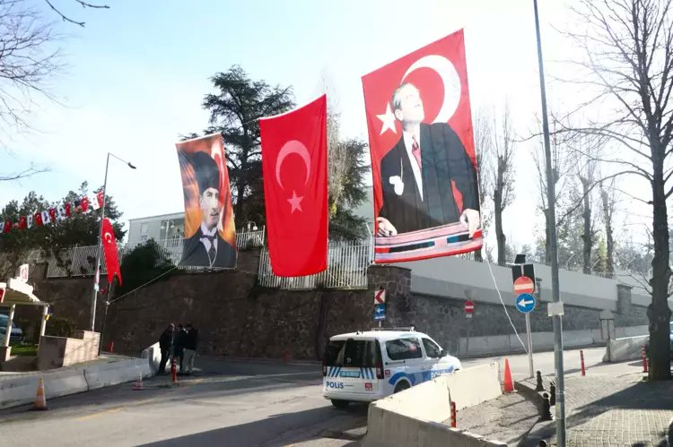 darkwebhaber's tweet photo. An itibariyle Ankara'da Suudi Arabistan Büyükelçiliği’nin bulunduğu sokak: https://t.co/80tkxi9OeG
