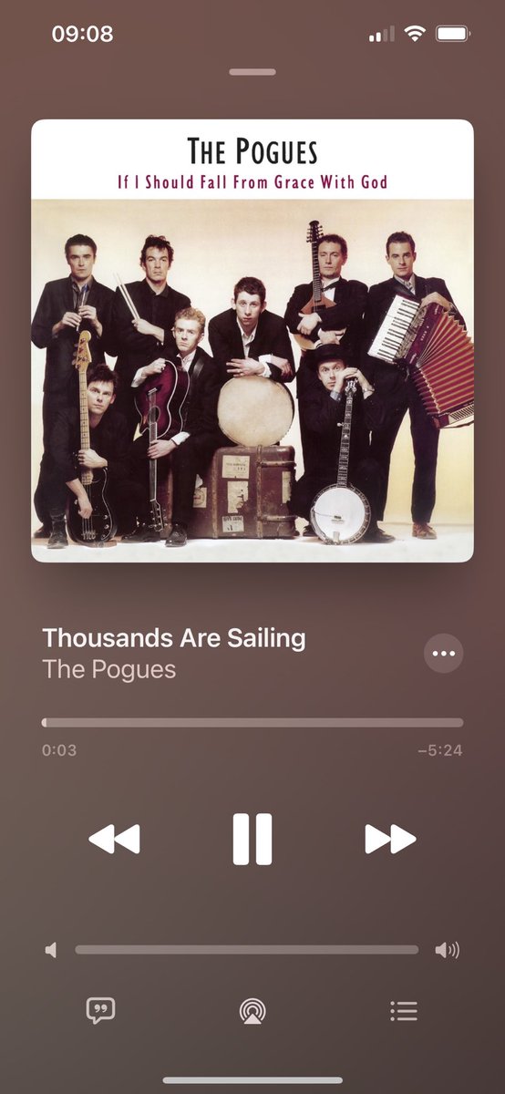 Usual 2 reviews this week review 147, was hoping for a Xmas number 1 but think we will all think of Shane at Xmas The Pogues If I Should Fall From Grace With God albumsin200words.co.uk/post/147-the-p…