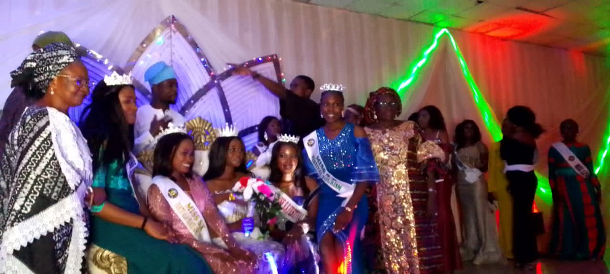 SKFEST2023's tweet photo. Congratulations!!! HRM Precious Adamu Waziri of Koro land for being crowned Miss SKFest! other winners are HRM Petronilla N. Dennis of Kagoro; Miss SK festival Peace and Unity and HRM Esther Istifanus of Binawa as Miss SK festival Tourism. @MissSkFest https://t.co/i4ed3n59th