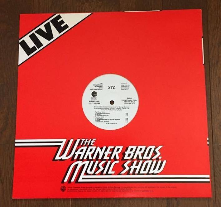 The Skylarking Interview With Andy Partridge / XTC (Geffen Records WBMS 146, Promo, US) 1986 - Interviewee: Andy Partridge, Producer [Music], Interviewee: Todd Rundgren
#vinyl #rockmusic #vinylrecords #XTC #AndyPartridge #ToddRundgren