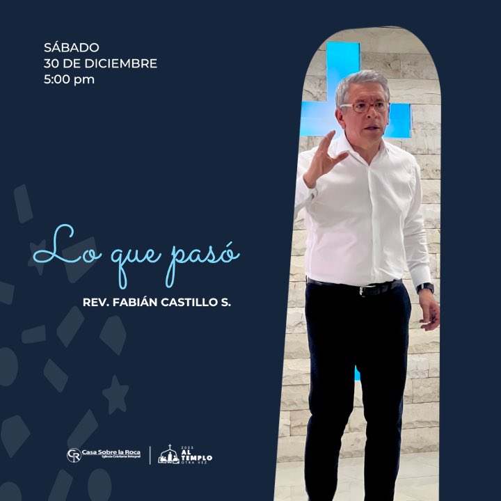 Ser espiritual envuelve la actividad intelectual de razonar, preguntas sobre las cosas para intentar encontrarles sentido. 
 
Servicio fin de año | 🔭 “ Lo que pasó ” 30 Diciembre 2023 | Ps. Fabián Castillo S.

#meditar #evaluar #recordar #analizar #razonar #entender #silencio