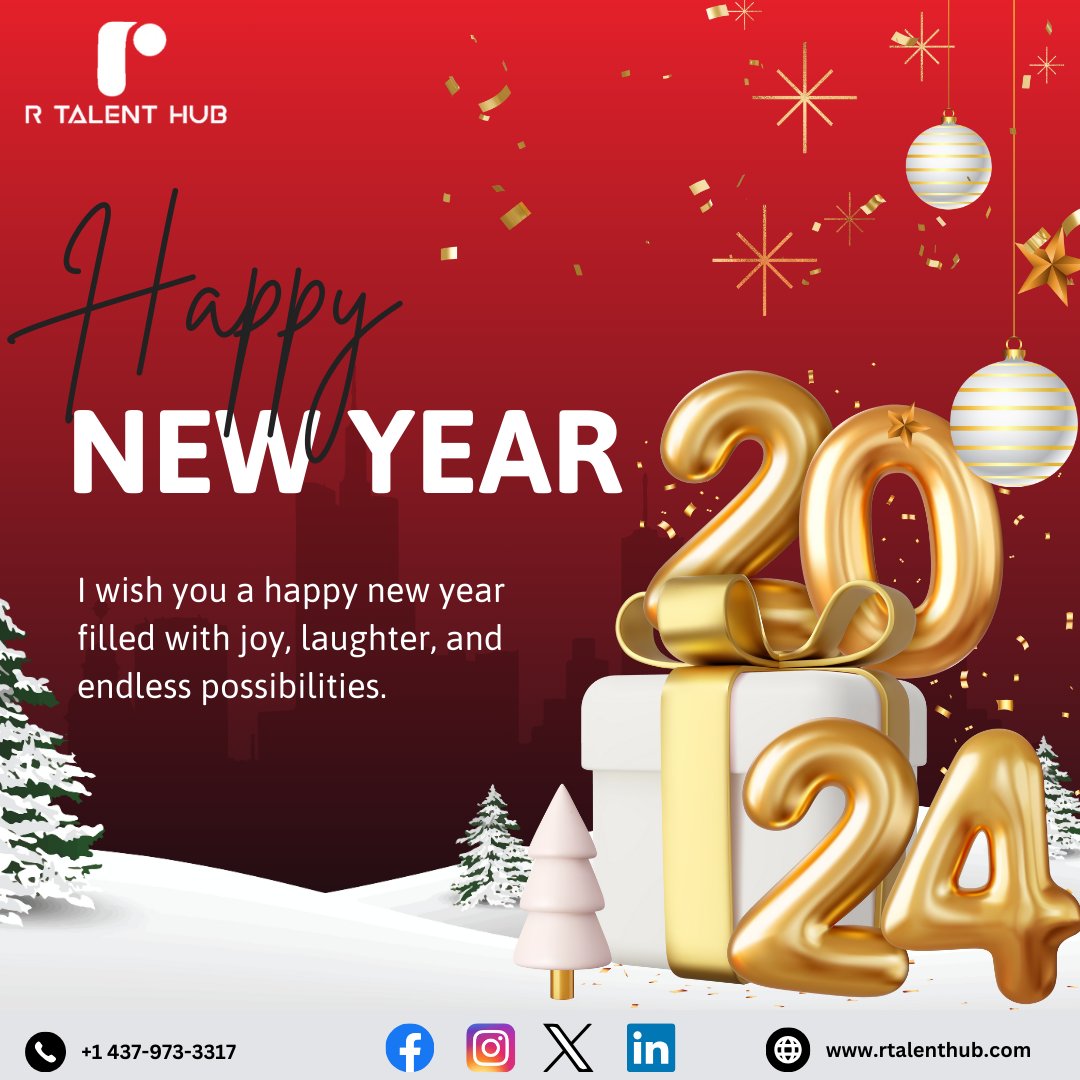 rTalentHub's tweet photo. Cheers to new beginnings and endless possibilities! 🎉🌟

#rtalenthub #NewYearNewAdventures #2024Goals #CheersToChange #JoyfulStarts #HappyNewYear2024 #EmbraceTheUnknown #NewChapterBeginnings #ShineBrightIn2024 #RenewedResolutions #WishUpon2024 https://t.co/UKcZ5UfA6l