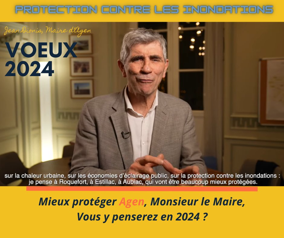 asso_jnaa's tweet photo. 🅙🅝🅐🅐 fait le vœu qu'en 2024 @villeagen et son agglo avancent aussi pour mieux protéger Agen contre 𝗹𝗲𝘀 𝗶𝗻𝗼𝗻𝗱𝗮𝘁𝗶𝗼𝗻𝘀 𝗱𝗲 𝗿𝘂𝗶𝘀𝘀𝗲𝗹𝗹𝗲𝗺𝗲𝗻𝘁 ! Souvenons-nous des 08/09/21 et 23/06/22. @jeandionis https://t.co/MkTAuBQo8i