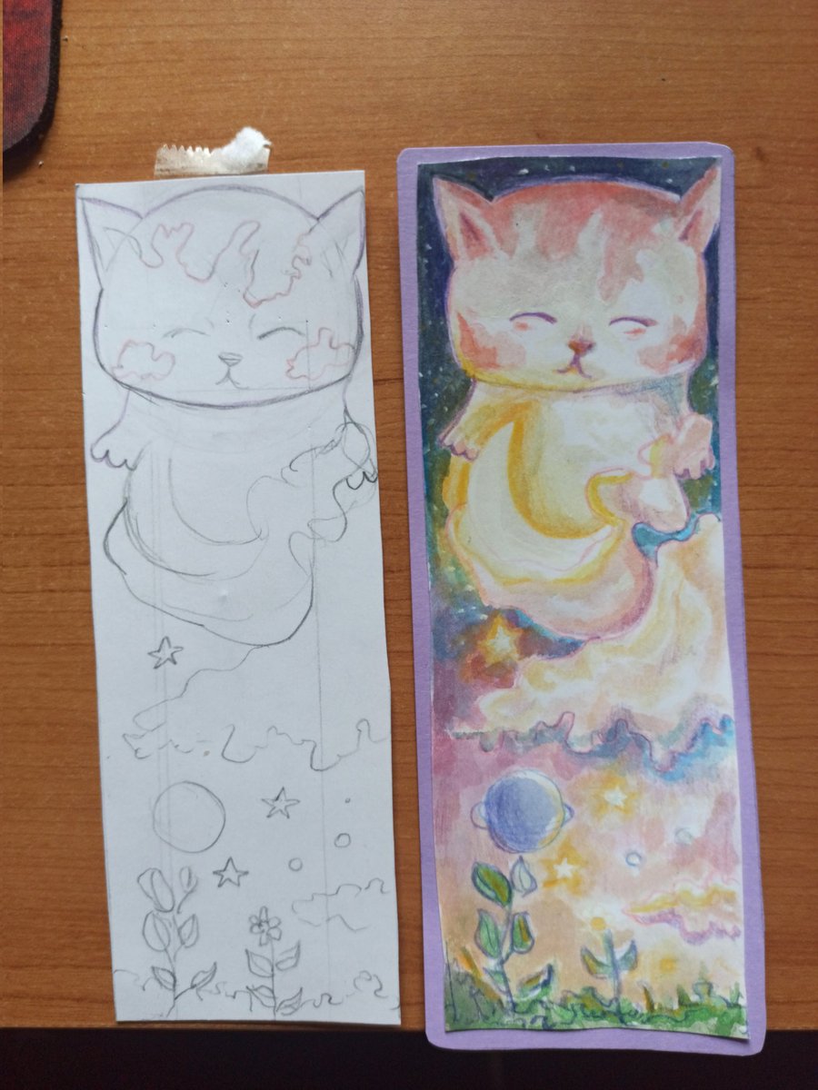 erisBernales's tweet photo. some bookmarks I made this month 🥰 #watercolor https://t.co/QODEYEVQMQ