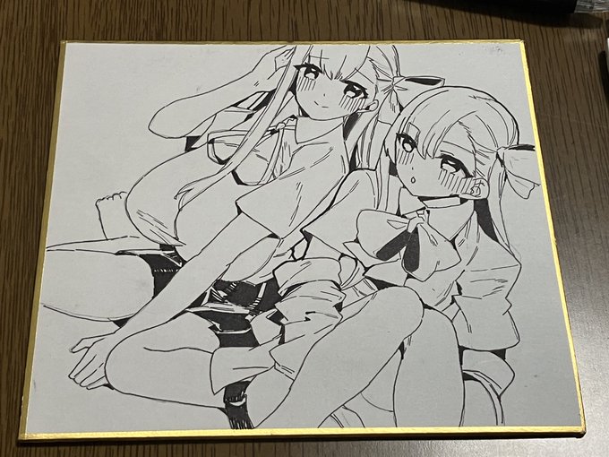 色紙も頒布予定です!告知できなくてすみません!明日はよろしくお願いしまーーす!!! 