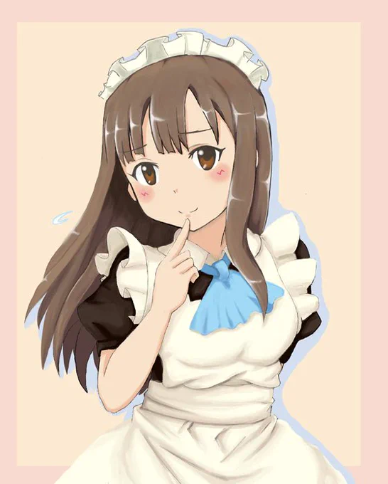 やったぜ新しいメイドゆかり描く 