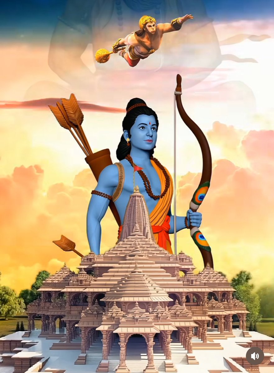 #जय_श्री_राम 
राम मंदिर का अर्थ है
#सनातनधर्म_का_पुनरुत्थान 
#राष्ट्रोत्त्थान
#धर्म_संस्कृति_समाज_अर्थकारण_का_शक्तिस्रोत
