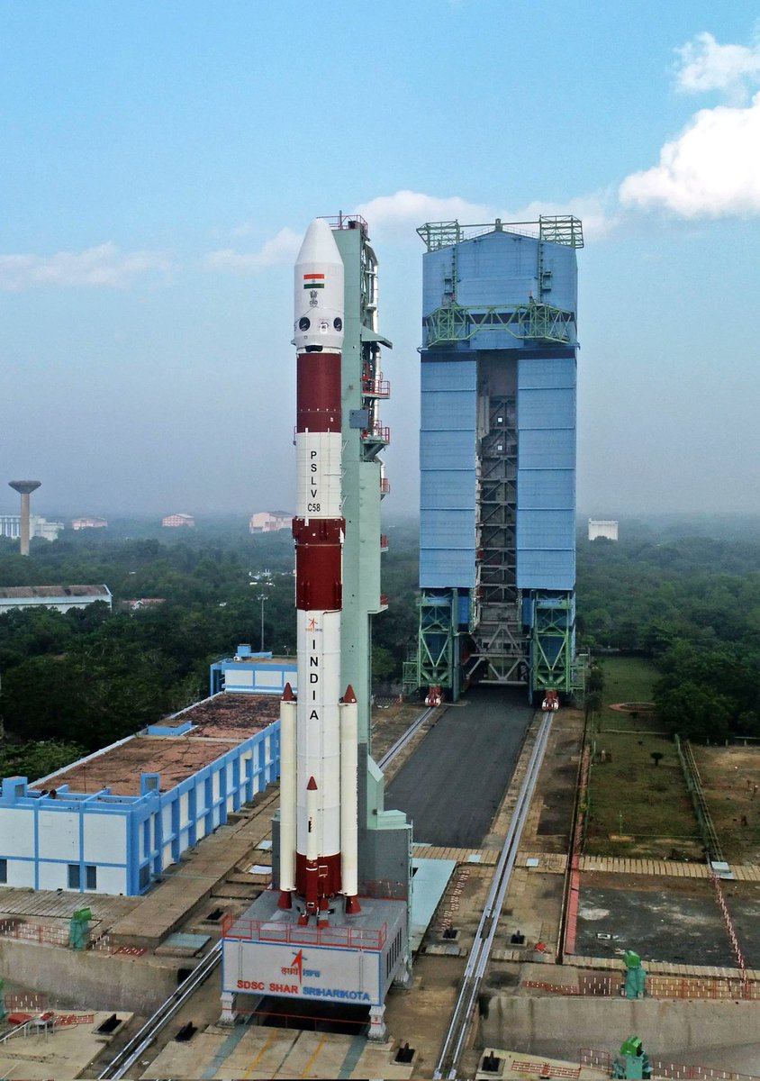 It'll be a 25hrs countdown to Monday's #isro #PSLVC58 #XPoSat 🚀

Countdown commences at 8:10am Sunday, 31st Dec, 2023... 

Lift off🚀 9:10am, Monday, Jan 1st ,2024

Countdown and liftoff are in different years... 😁
#isro #india #space #VikramSarabhai #NewYear2024 #NewYearsEve