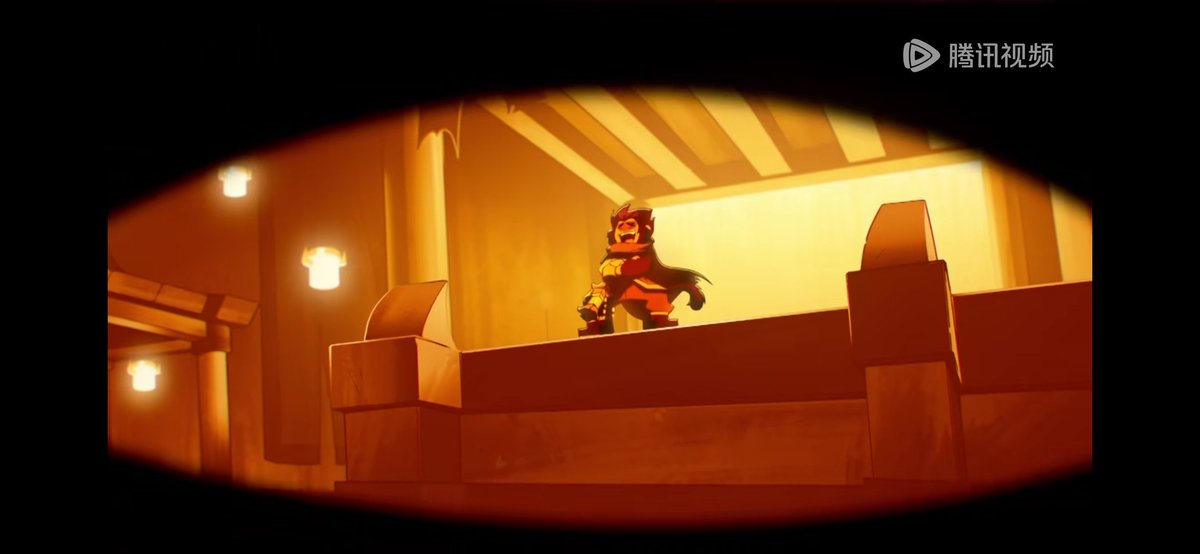 wuliaowanjia's tweet image. A detail that I really like. In jttw's metaphor, macaque is the dark side of swk. So every time mk's mood wavers, macaque will come out to cause trouble. MK said golden vision is a baby skill, but golden vision can see through all evil. He uses this to defeat macaque every time