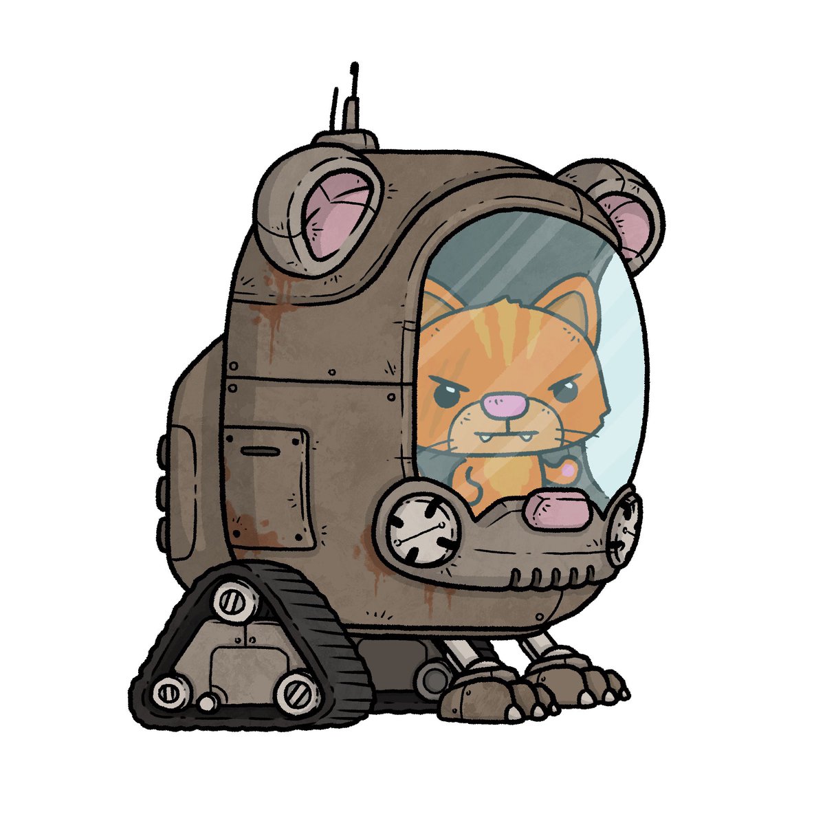 Cats in mechs?