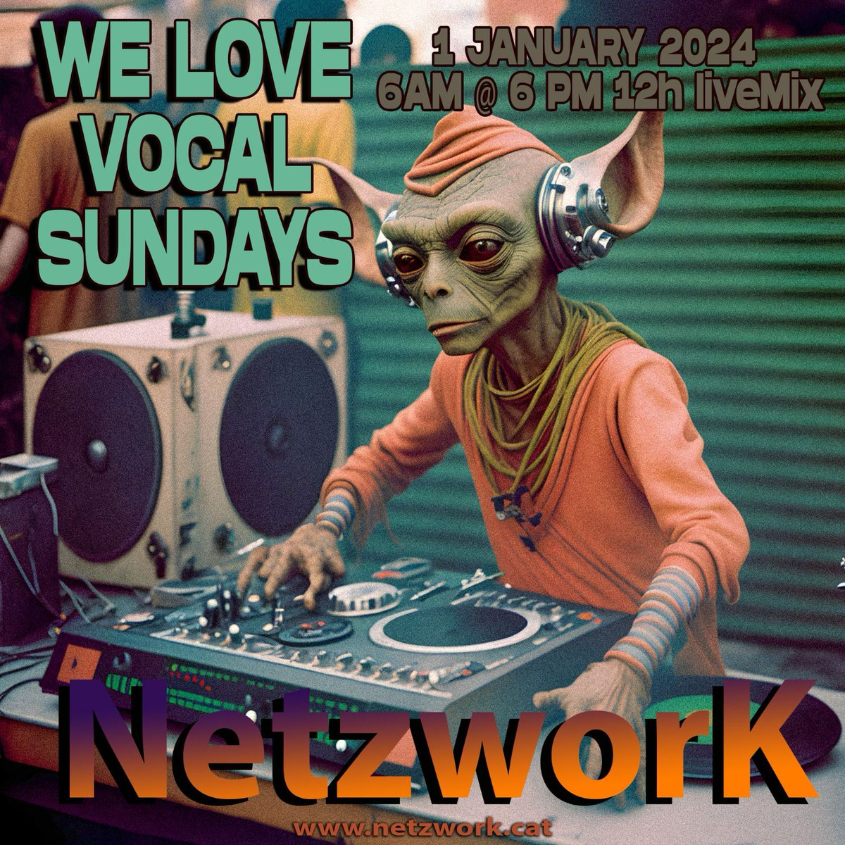 Després de l'Especial Anual Yearmix, empalmem la festa amb l'especial #WeLoveVocalSundays a partir de les 6 del matí i fins les 6 de la tarda!

Si us agraden les sessions habituals del diumenge tarda, l'1 de gener podreu gaudir del bo i millor!