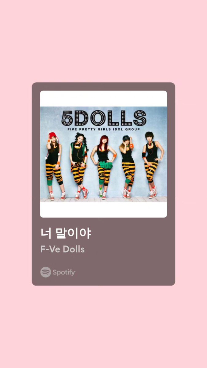 PichitMoss's tweet photo. #spotify #5Dolls #kpopgen2 https://t.co/hDhGDASIqX