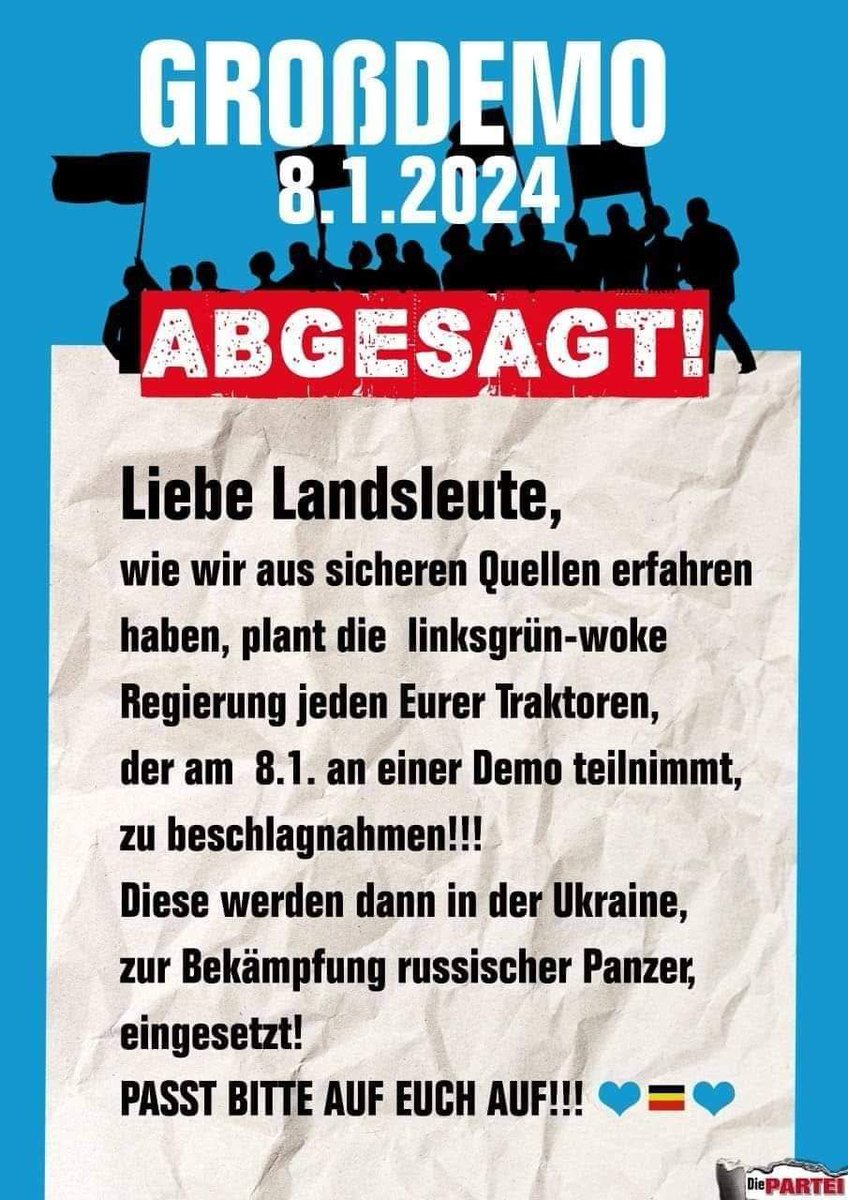Guten Morgen... ☕️ 
#Großdemo #Generalstreik #08012024