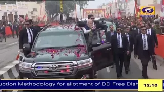 DDNewsRajasthan's tweet image. #PMModiAyodhyaVisit :  रोड शो के दौरान जगह-जगह हुआ पीएम मोदी का स्वागत ...  @narendramodi @PMOIndia @BJP4India @BJP4UP 
#WATCH 🎬👉 youtu.be/n8SpJOHLpps