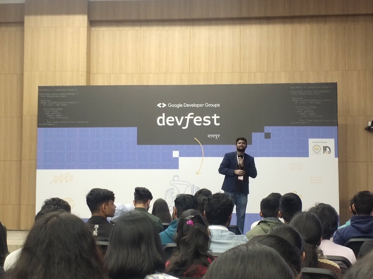 gdsc_sbjain's tweet photo. Hack the Beat: Jamming with Firebase Tricks at Dev Fest!
 #DFN2023 #DevfestNagpur2023 #DFNagpur2023 https://t.co/3YN4uzDSjY