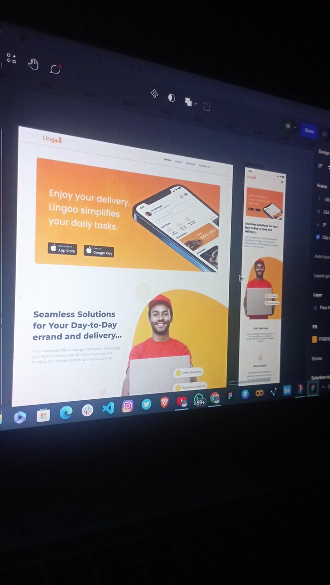 matthewbaba_'s tweet photo. #Project001 still in progress!
This weekend decided to be a busy one...
So, almost done with the mobile app screens but had to finish the landing page first..!
#ui #ux #uiuxdesign https://t.co/6yWWT4REqV