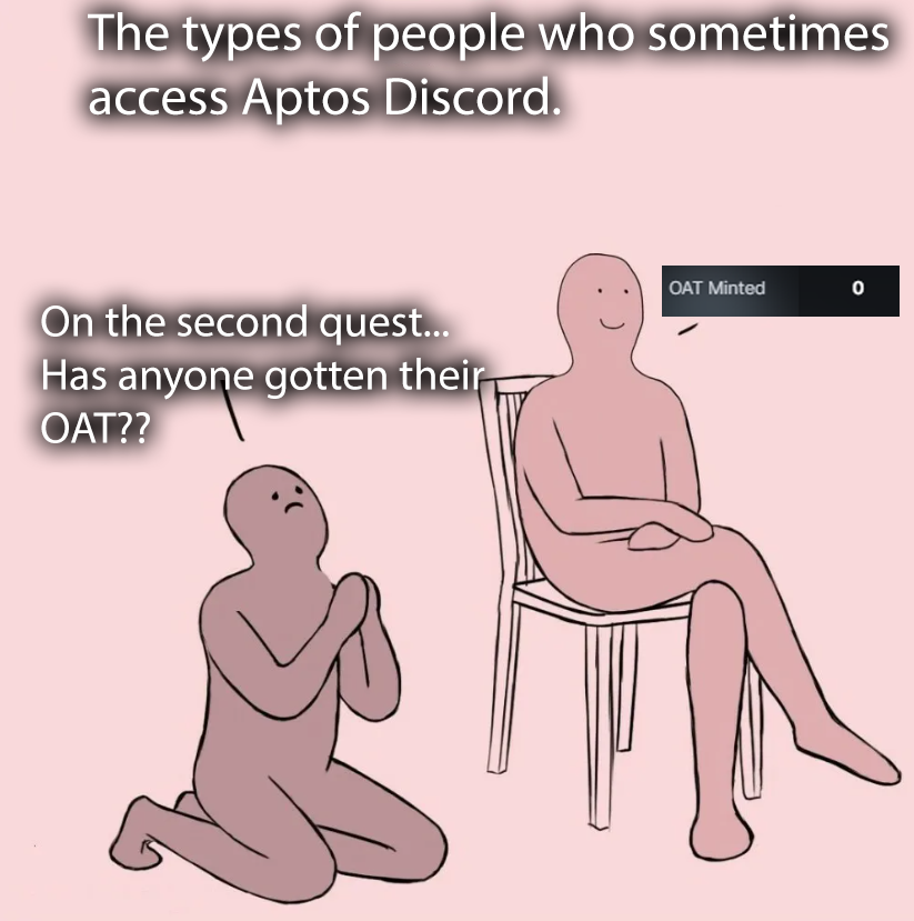 AlP_AAS's tweet photo. Hey
It's very funny to see how some users go to #Aptos #Discord and start asking questions that have already been answered in the chat😊. I had an idea to depict them in #memes.🤔
Join https://t.co/XywJOOb8WI

#_AS_ #AptosBlockchain #AmbassadorCrew #Ambassadorsschool #Memes https://t.co/T83Z0RGm59