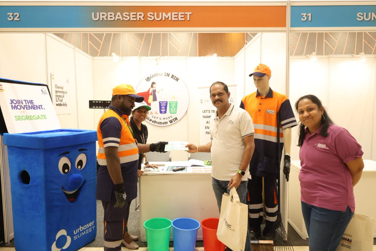 SumeetUrbaser's tweet photo. Exciting news! #UrbaserSumeet is proud to be the official Hygiene Partner of the Chennai Marathon!🏃♀️🏃♂️As we gear up for the run, let's pledge together: Do Not Litter!
#ChennaiMarathon
#HygienePartner
#DoNotLitter
#WasteSegregation
#ReduceReuseRecycle
#PlayYourPart https://t.co/RWccGZlOIe