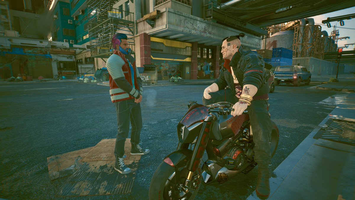 ttvDoctorJay's tweet photo. The deal with #Maelstrom went great but #Millitech got in the way grr ๐ . Now time to head back to Lizzieโs Bar lol ๐
#Cyberpunk2077 #PhantomLiberty #choomba #jackiewelles #VirtualPhotography #XboxSeriesX #XboxShare https://t.co/KuVDk9msr0