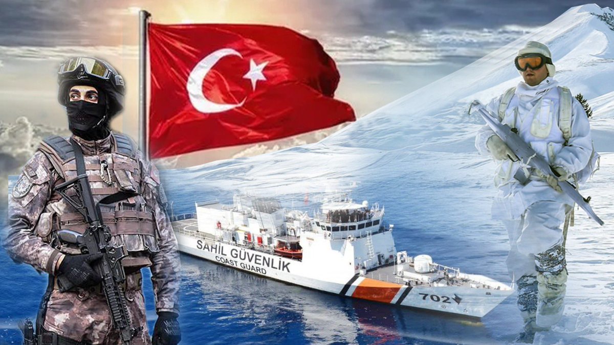 #Ülkemizde 2024 yılını huzur ve güven içinde karşılayabilmek için gerekli tedbirlerimizi aldık❗

✅Jandarma; 38.222 personel, 5.552 araç, 265 drone ile,
✅Emniyet; 167.739 personel, 178 hava aracı, 86 deniz aracı, 400 dedektör köpeği ile,
✅Sahil Güvenlik; 2.913 personel, 4 hava