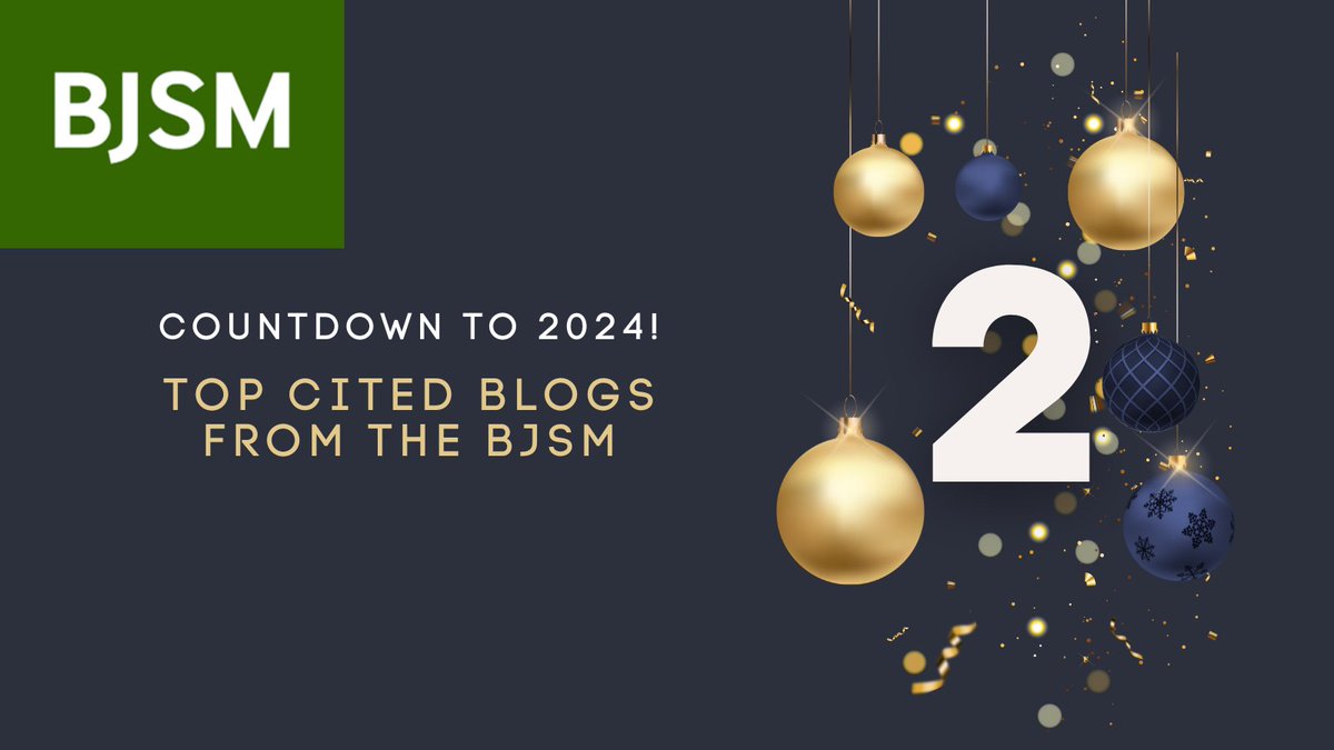 📣 Number 2️⃣ most visited #BJSMBlog of 2023 

✨ The MSK Playbook: Frozen Shoulder ✨

Refresh your knowledge for 2024! Fantastic supporting summary #infographic in the link below👇 #BestOfBJSM23

bit.ly/3MVfuUL