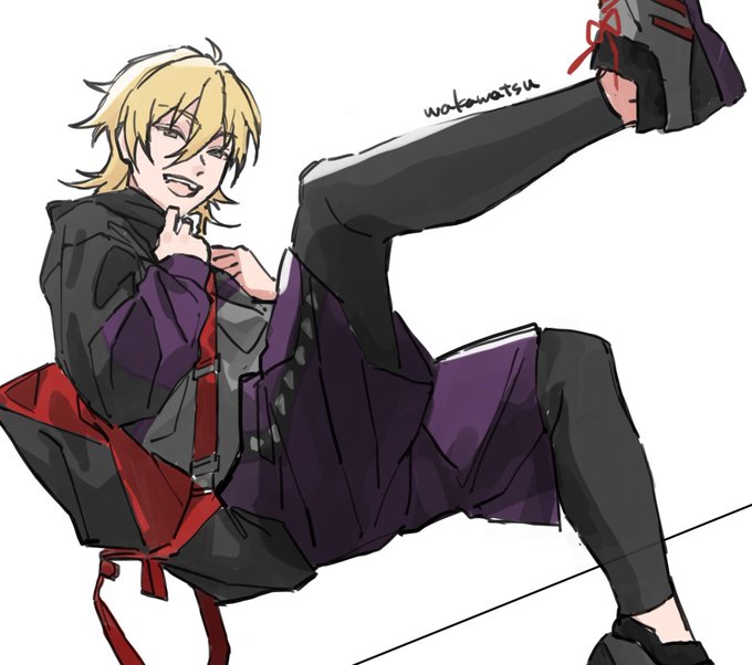 「leg up male focus」 illustration images(Latest)